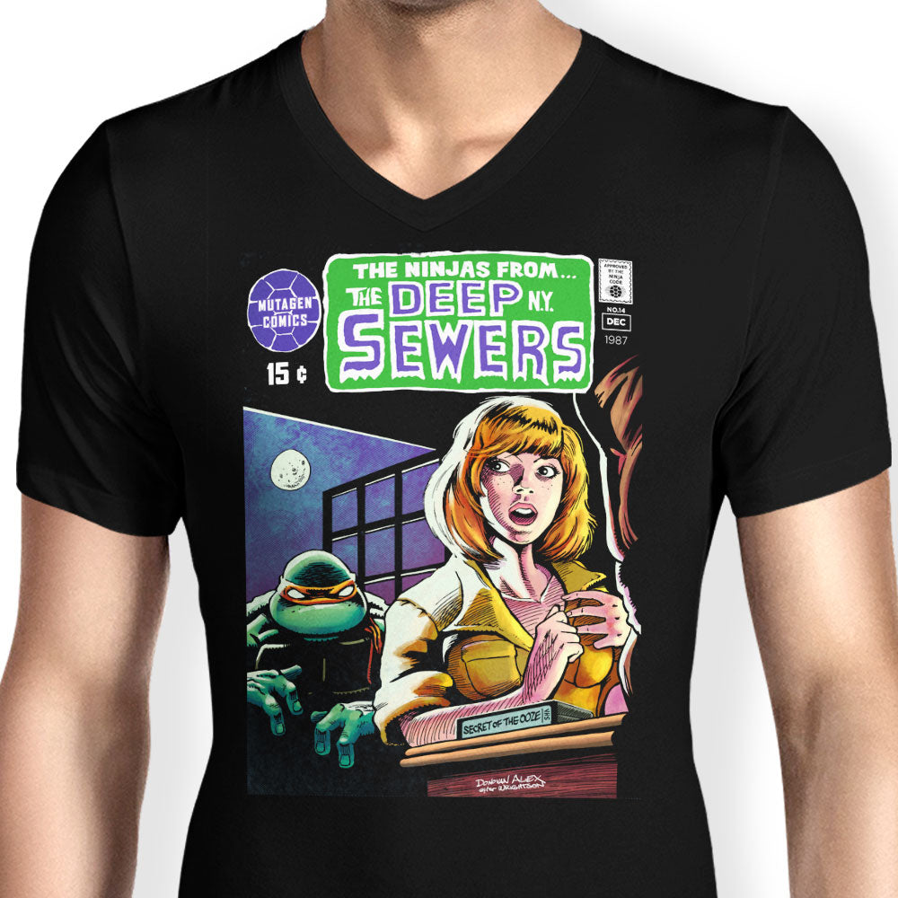 Ninjas from the Deep - Men's V-Neck product image 4