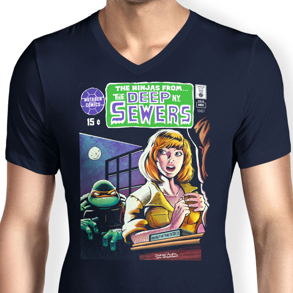 Ninjas from the Deep - Men's V-Neck product image 5