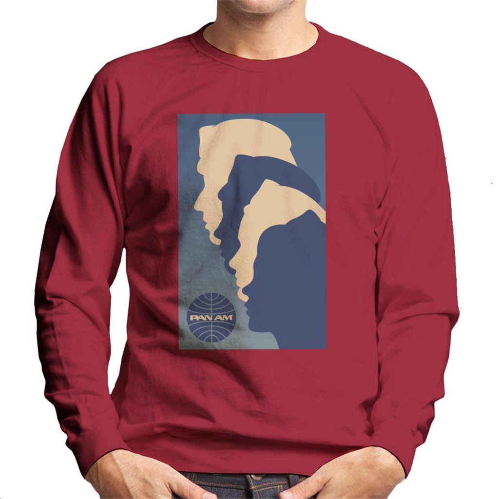 Pan Am Crew Silhouette Men's Sweatshirt product image 4