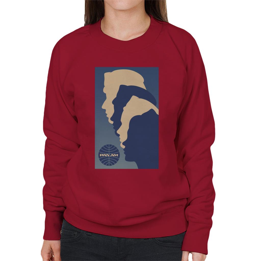 Pan Am Crew Silhouette Women's Sweatshirt product image 4