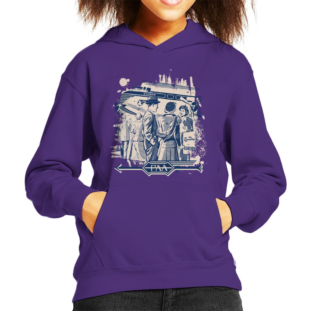 Pan Am The Rainbow Kid's Hooded Sweatshirt product image 4