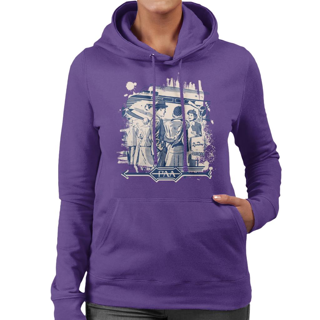 Pan Am The Rainbow Women's Hooded Sweatshirt product image 4