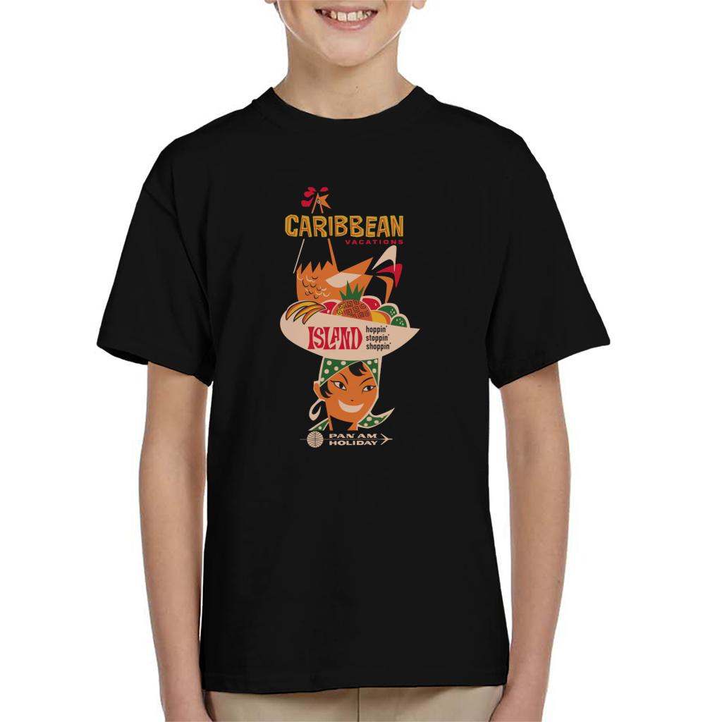 Pan Am Caribbean Vacations Kid's T-Shirt product image 1