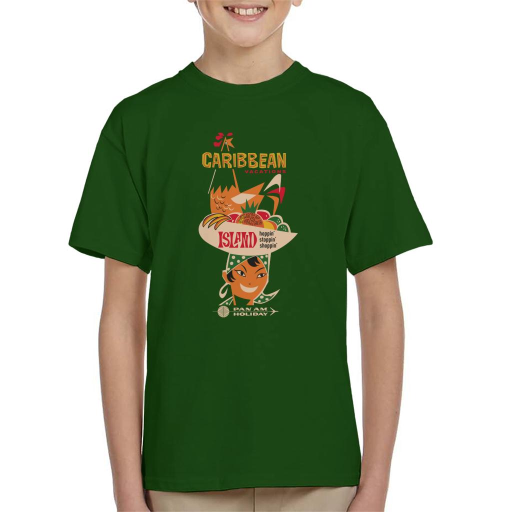 Pan Am Caribbean Vacations Kid's T-Shirt product image 4