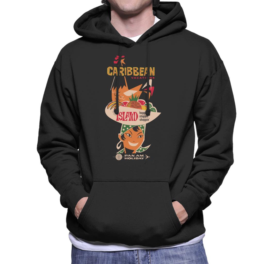 Pan Am Caribbean Vacations Men's Hooded Sweatshirt product image 1