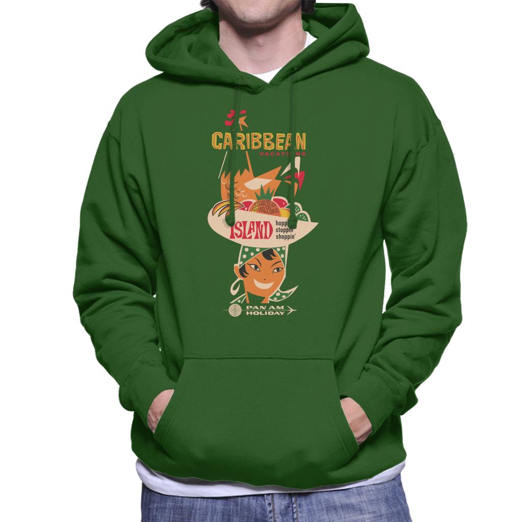 Pan Am Caribbean Vacations Men's Hooded Sweatshirt product image 4