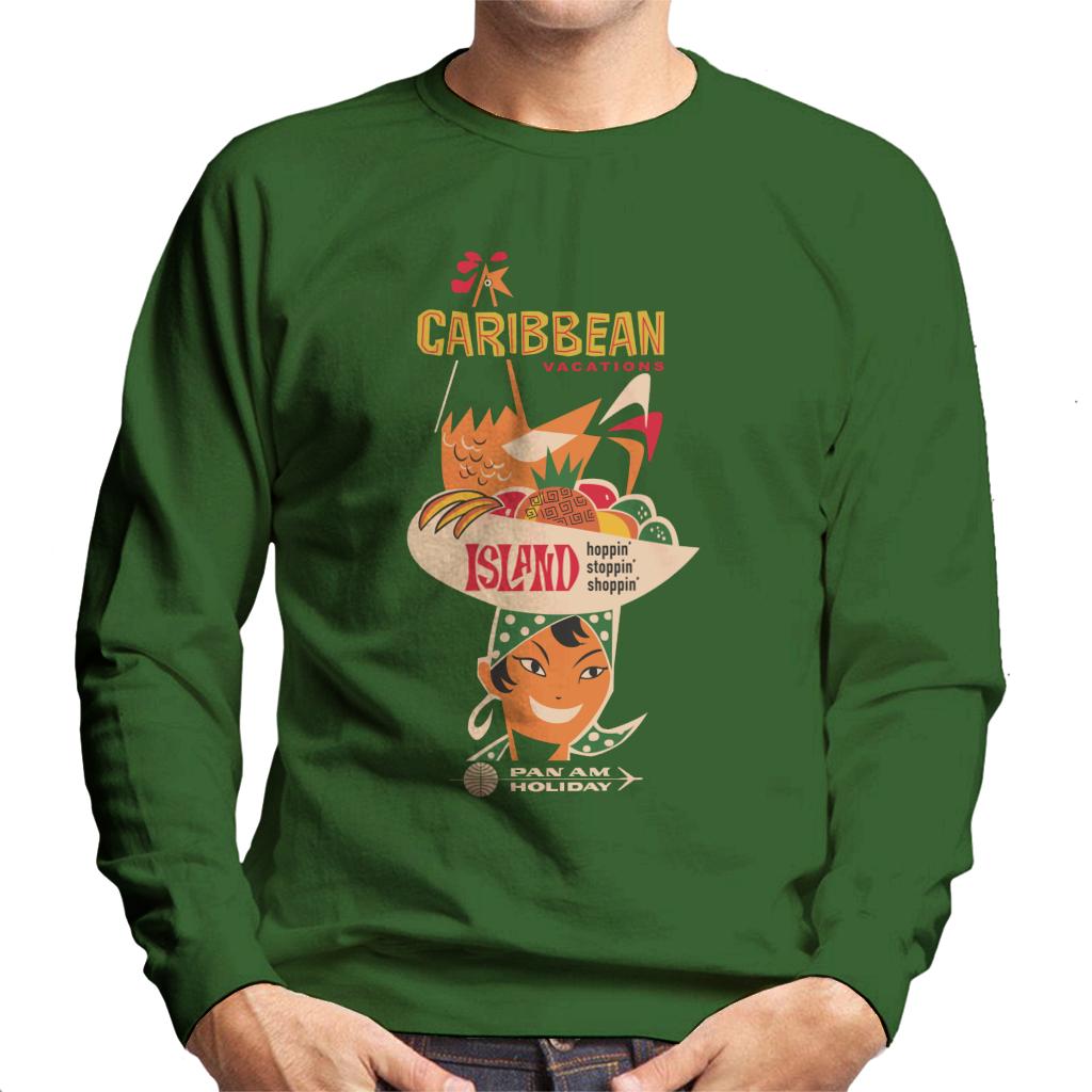 Pan Am Caribbean Vacations Men's Sweatshirt product image 4