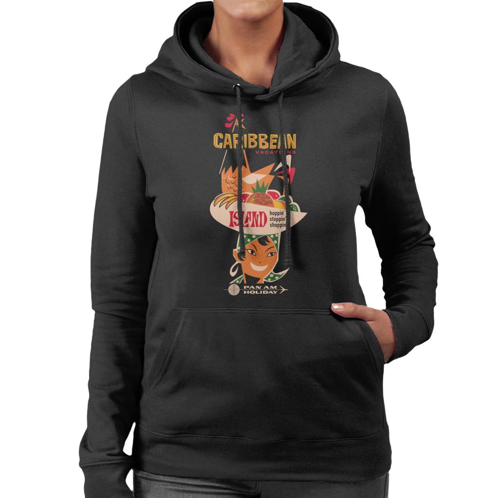 Pan Am Caribbean Vacations Women's Hooded Sweatshirt product image 1