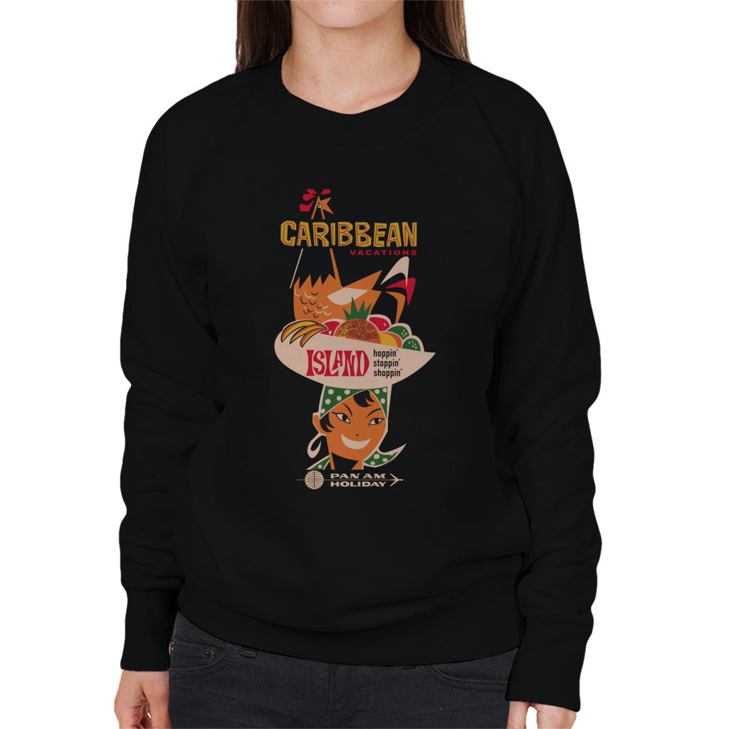 Pan Am Caribbean Vacations Women's Sweatshirt product image 1
