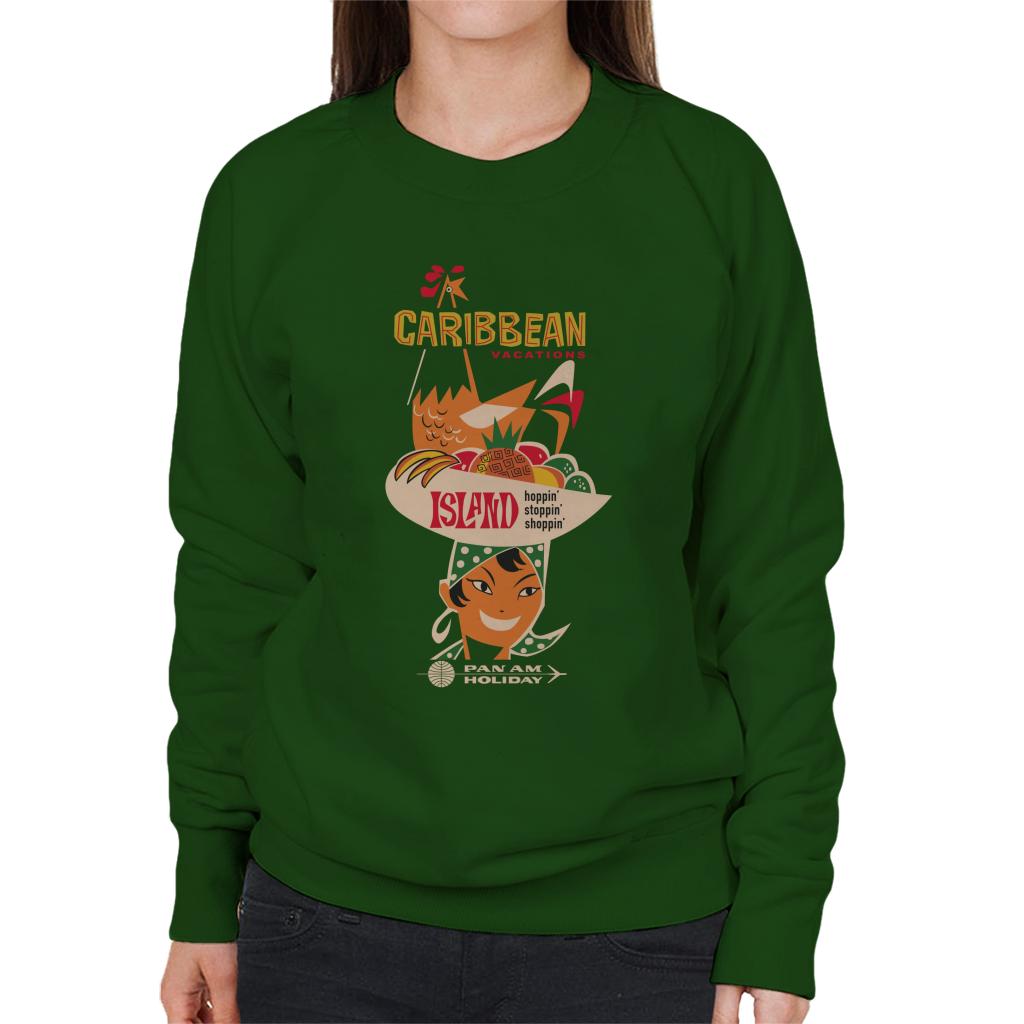 Pan Am Caribbean Vacations Women's Sweatshirt product image 4