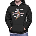 Pan Am Plane Baggage Tags Men's Hooded Sweatshirt product image 1