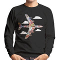 Pan Am Plane Baggage Tags Men's Sweatshirt product image 1