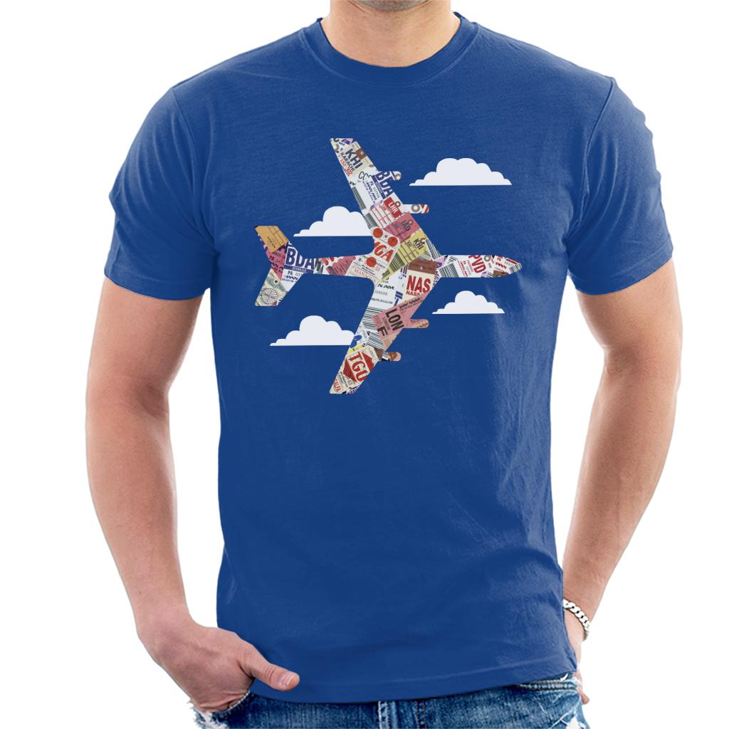 Pan Am Plane Baggage Tags Men's T-Shirt product image 4