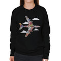 Pan Am Plane Baggage Tags Women's Sweatshirt product image 1