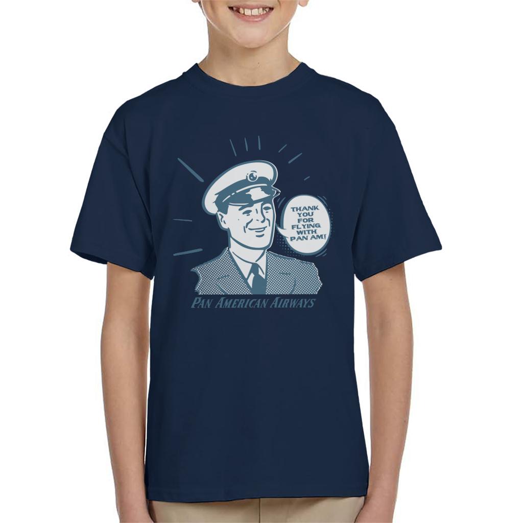 Pan Am Thank You For Flying With Am Kid's T-Shirt product image 1