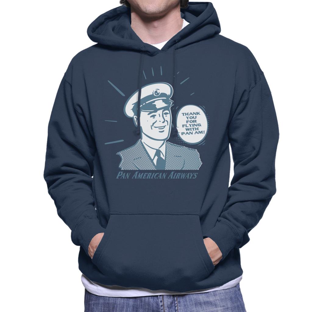 Pan Am Thank You For Flying With Am Men's Hooded Sweatshirt product image 1