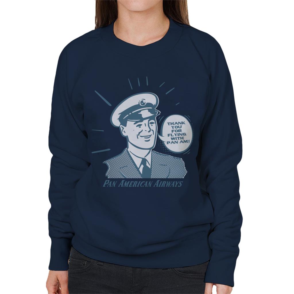 Pan Am Thank You For Flying With Am Women's Sweatshirt product image 1