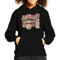 Pan Am Baggage Tags Montage Kid's Hooded Sweatshirt product image 1