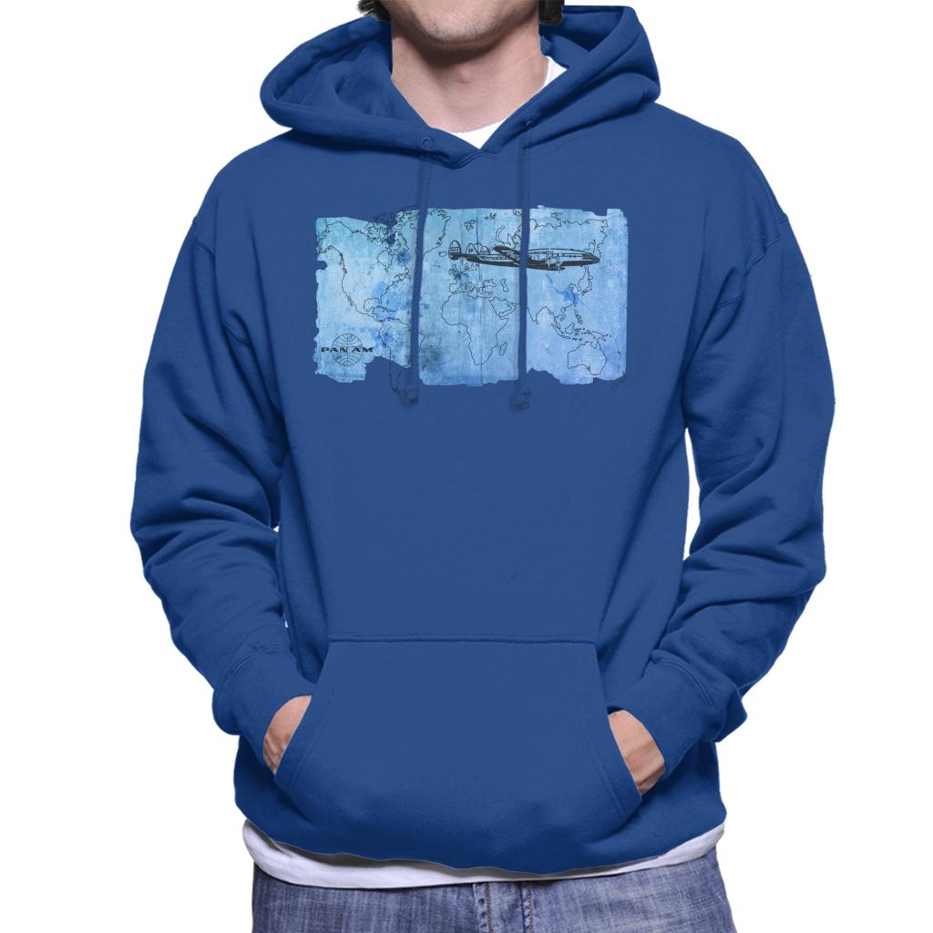 Pan Am World Map Men's Hooded Sweatshirt product image 4