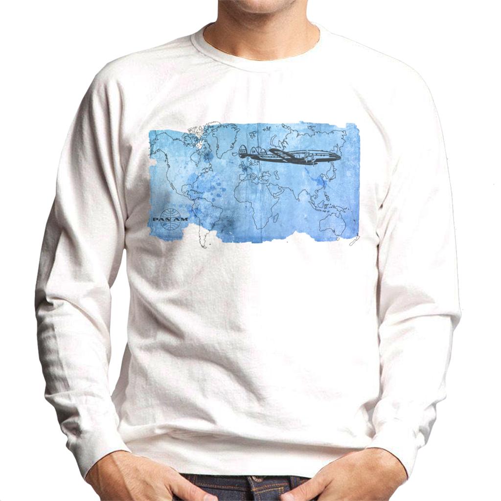 Pan Am World Map Men's Sweatshirt product image 1