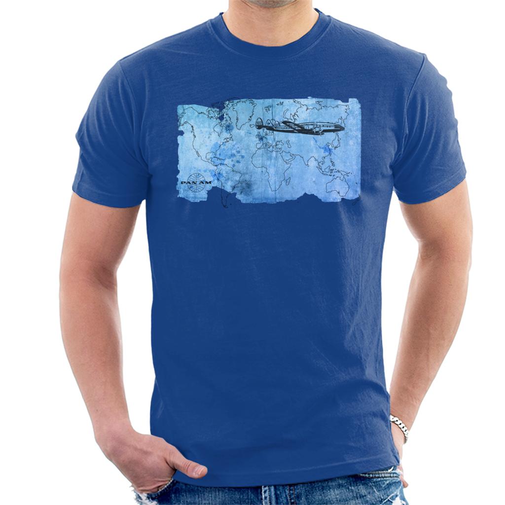 Pan Am World Map Men's T-Shirt product image 4