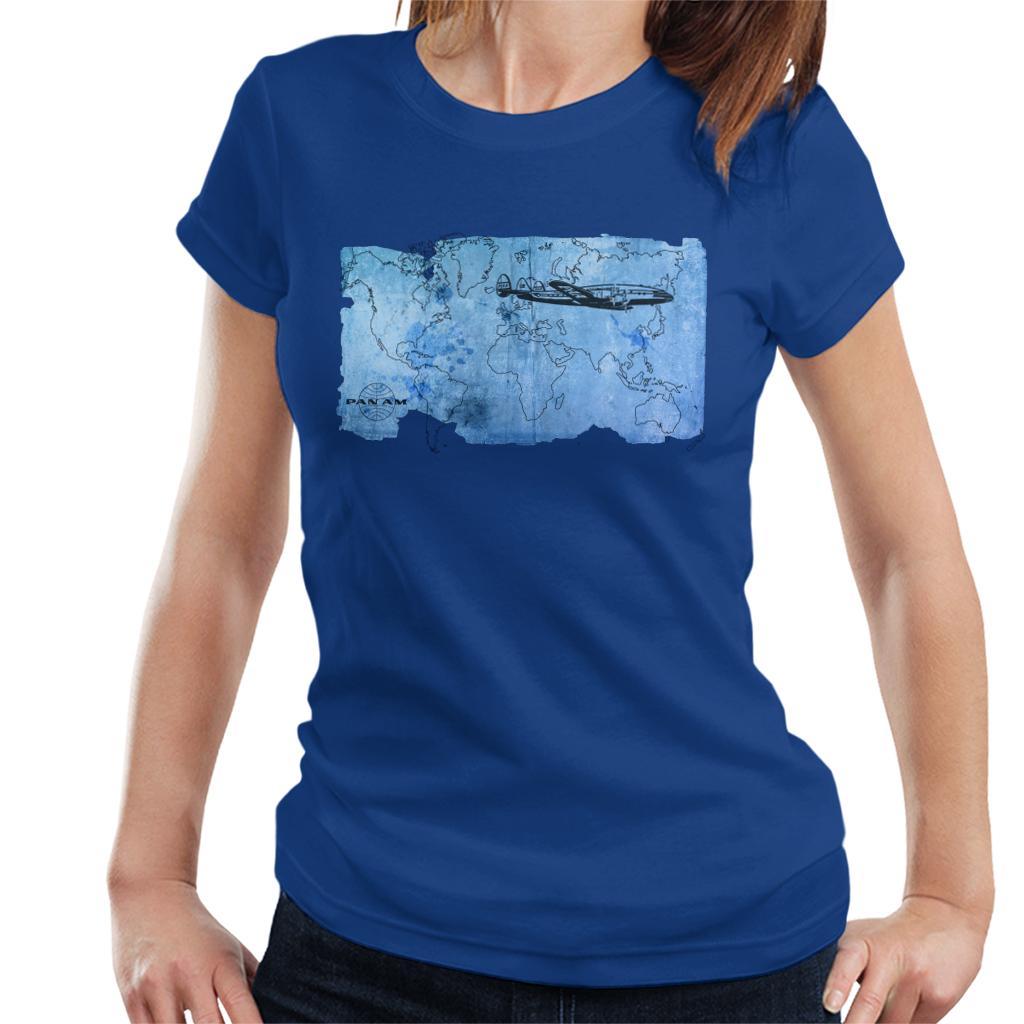 Pan Am World Map Women's T-Shirt product image 4