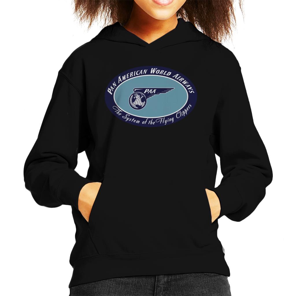 Pan Am The System Of Flying Clippers Kid's Hooded Sweatshirt product image 1