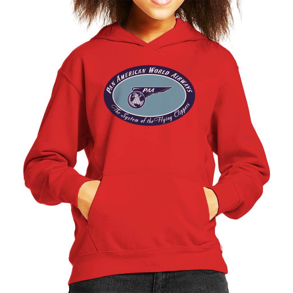 Pan Am The System Of Flying Clippers Kid's Hooded Sweatshirt product image 4
