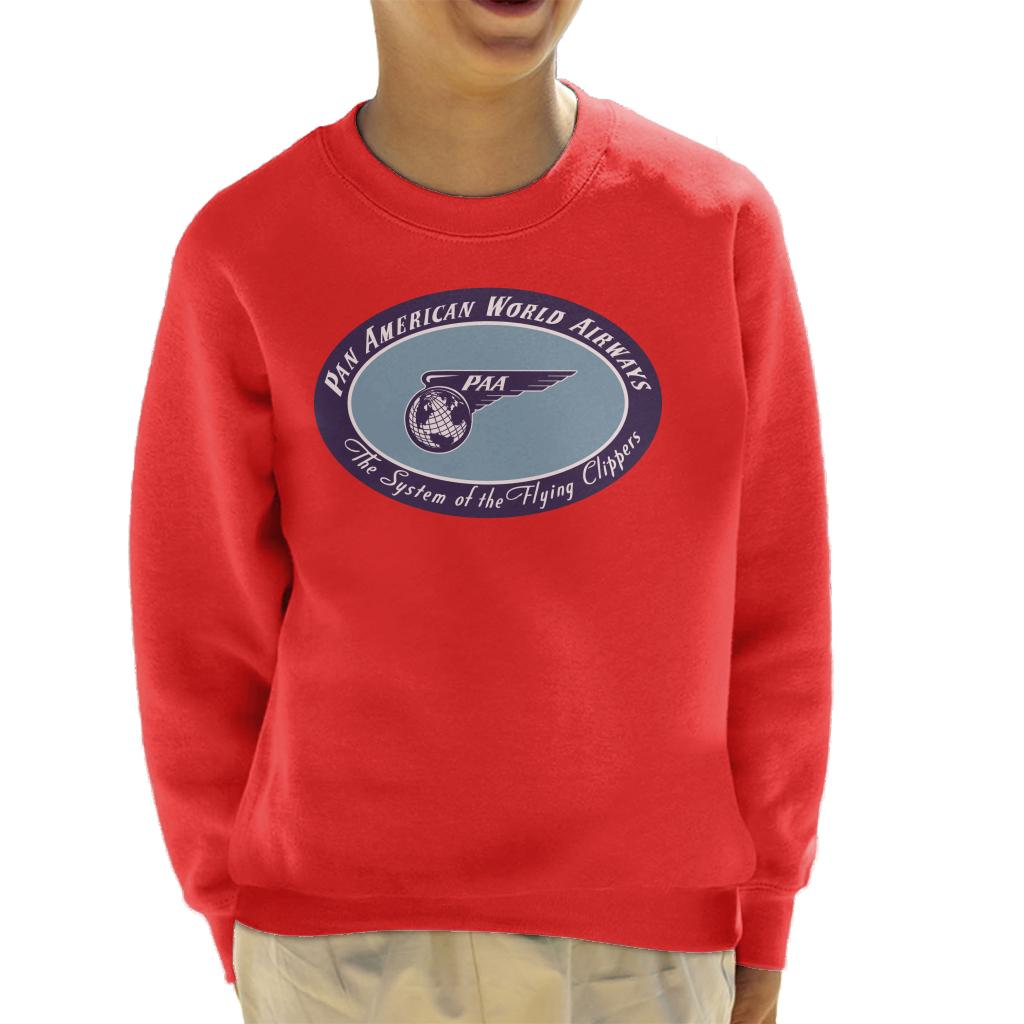 Pan Am The System Of Flying Clippers Kid's Sweatshirt product image 4