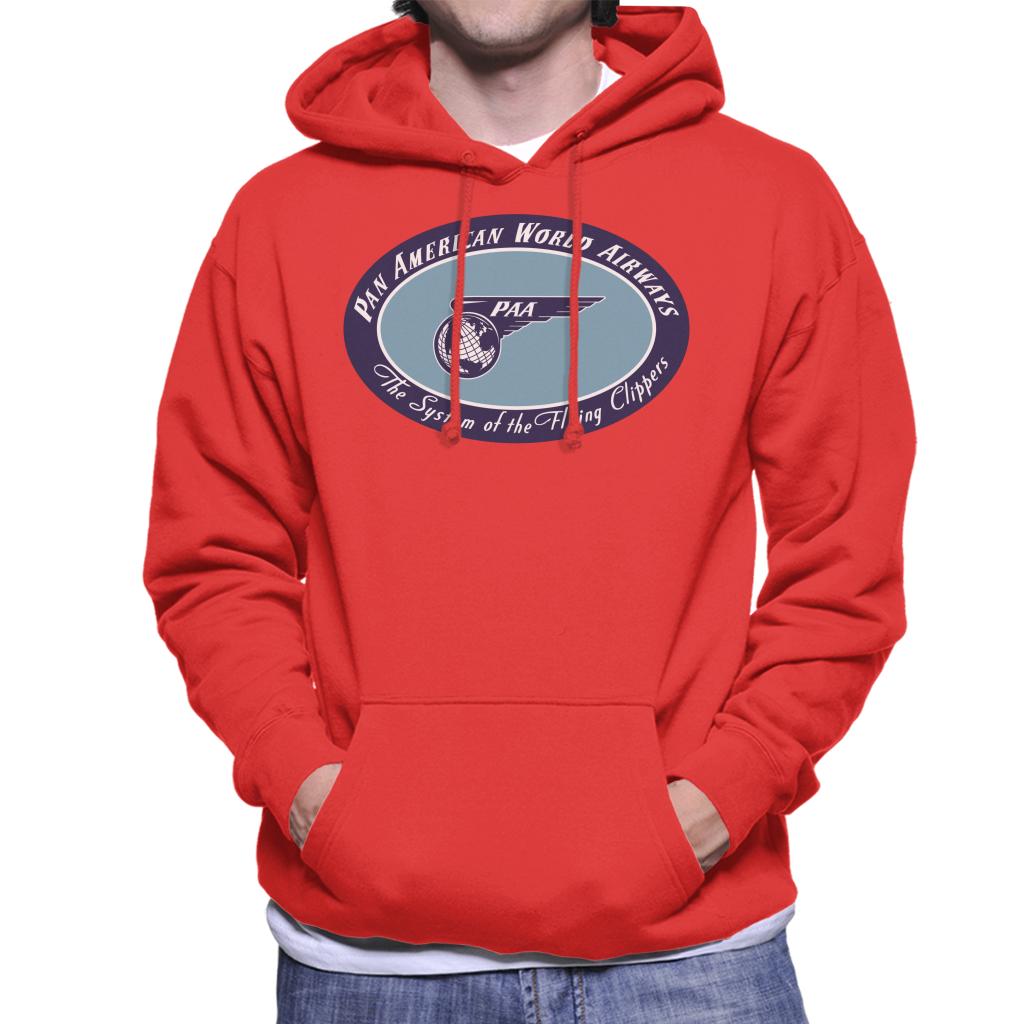 Pan Am The System Of Flying Clippers Men's Hooded Sweatshirt product image 4