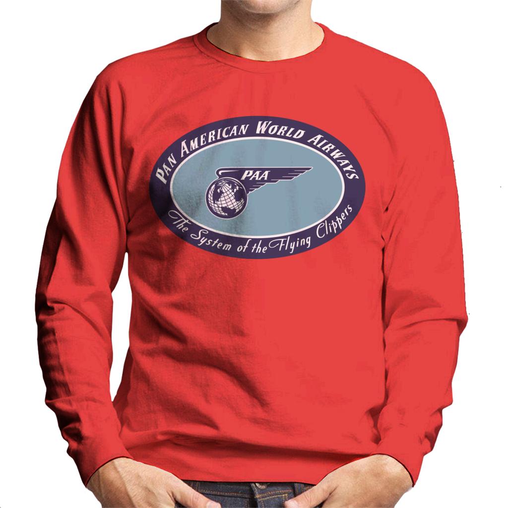 Pan Am The System Of Flying Clippers Men's Sweatshirt product image 4