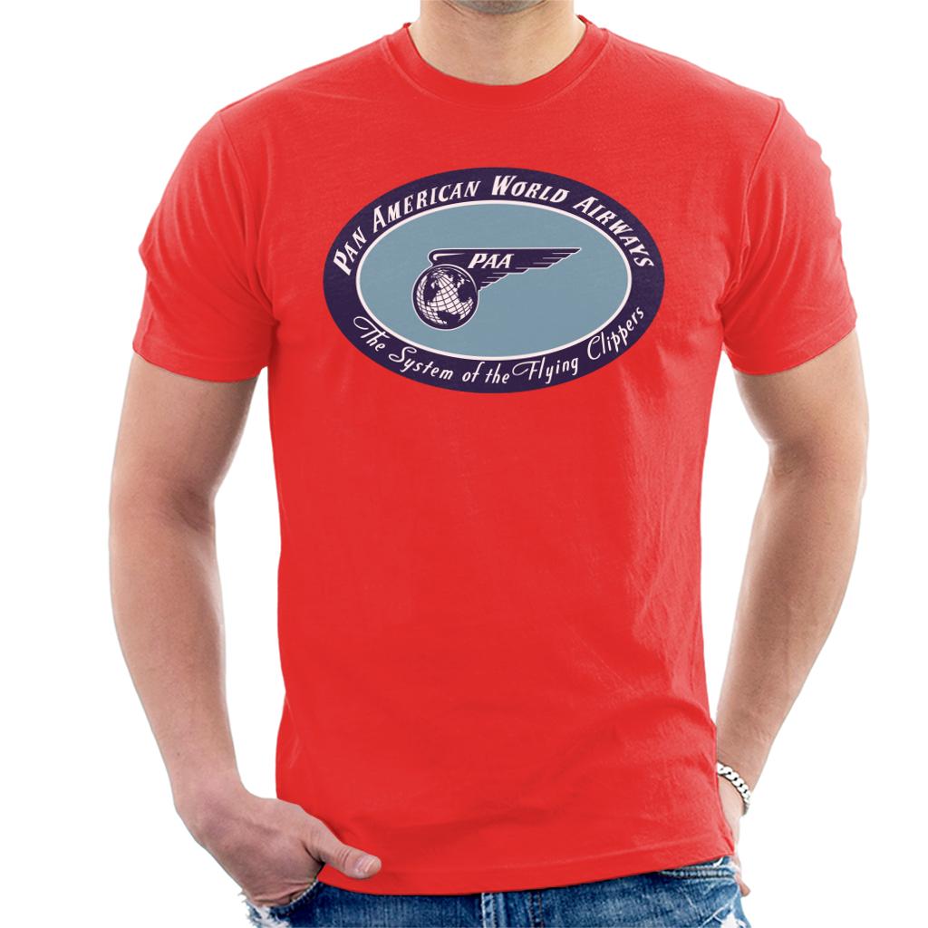 Pan Am The System Of Flying Clippers Men's T-Shirt product image 4