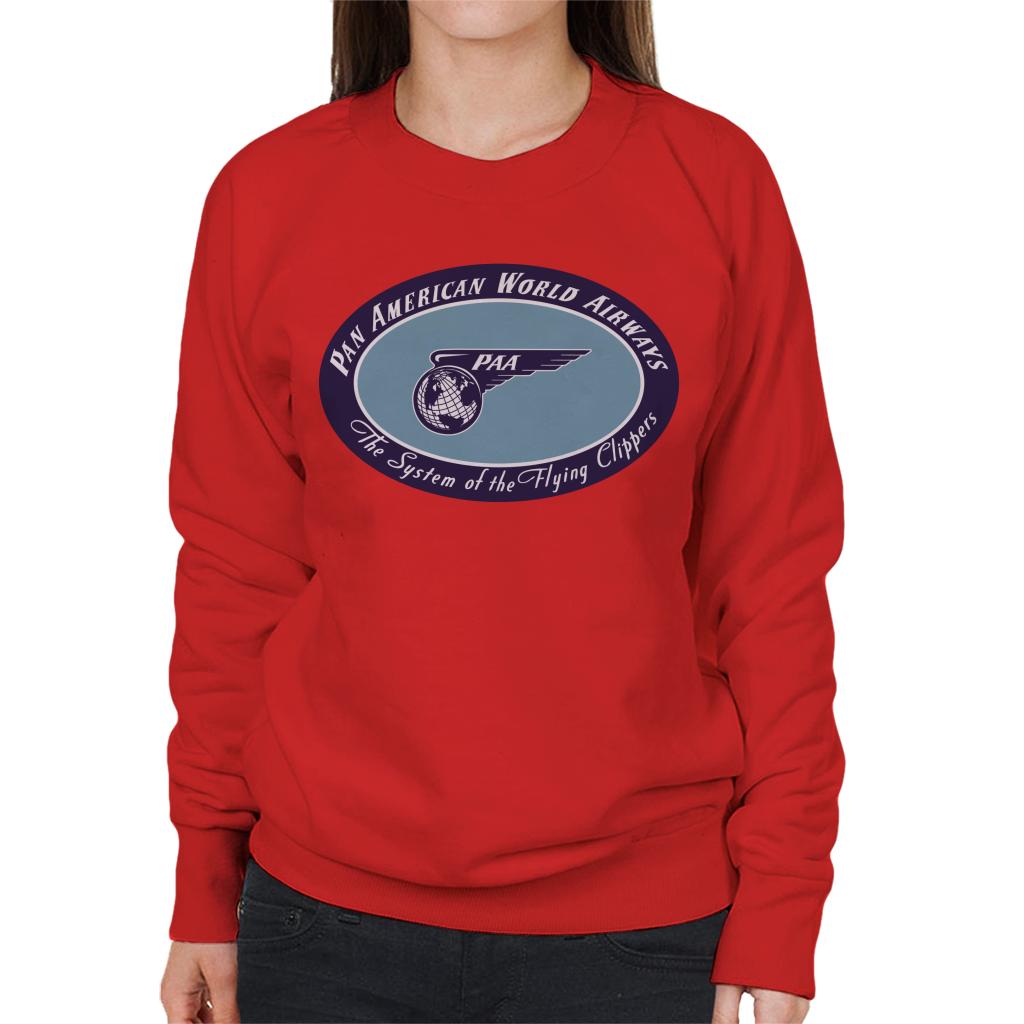 Pan Am The System Of Flying Clippers Women's Sweatshirt product image 4
