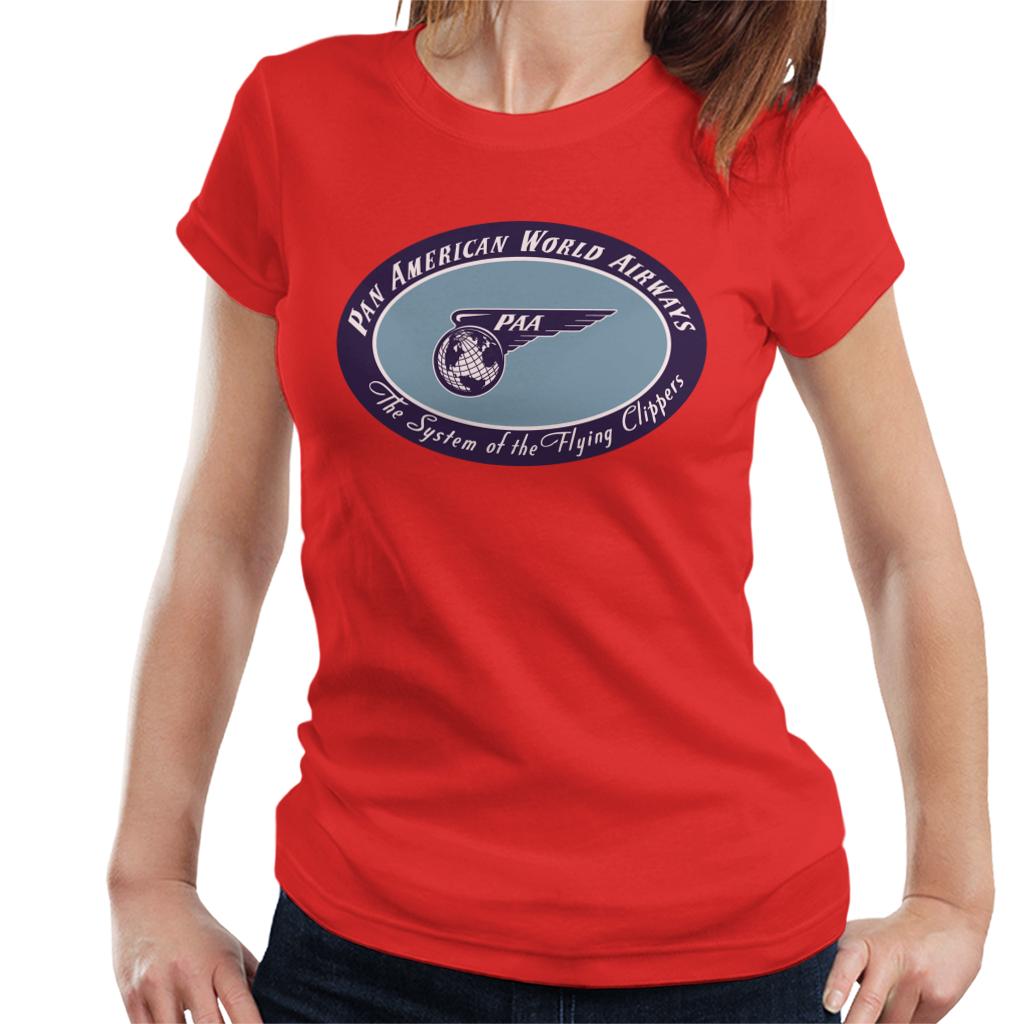 Pan Am The System Of Flying Clippers Women's T-Shirt product image 4