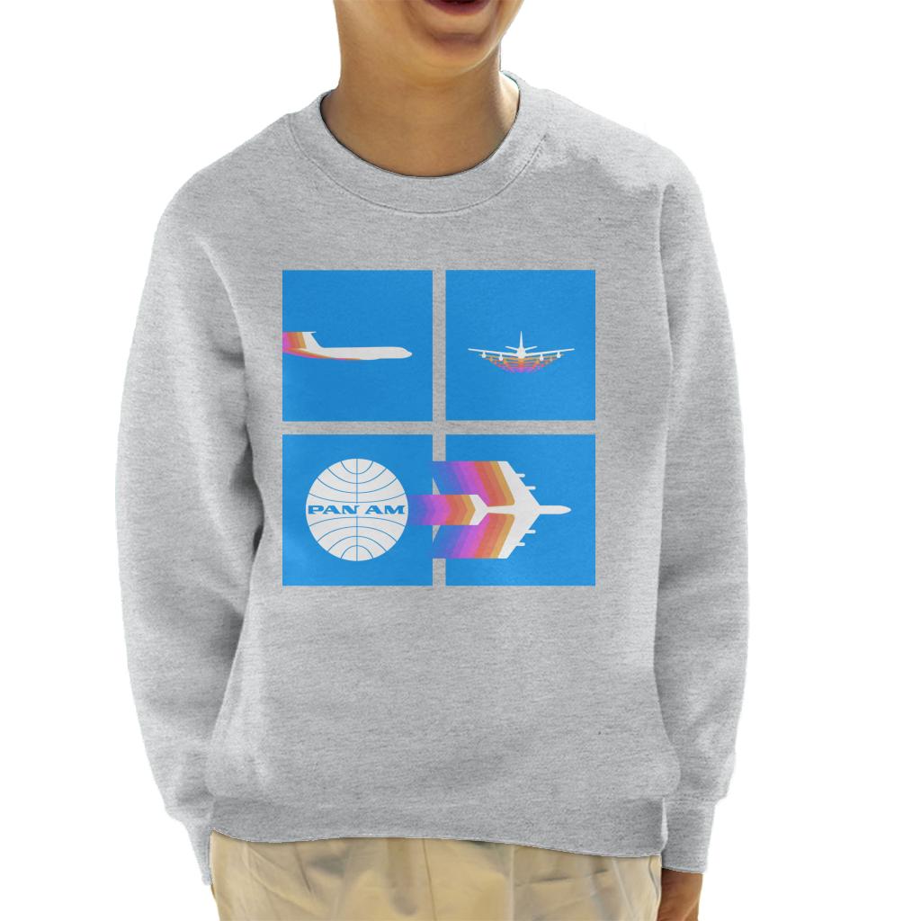 Pan Am Takeoff Silhouette Kid's Sweatshirt product image 4