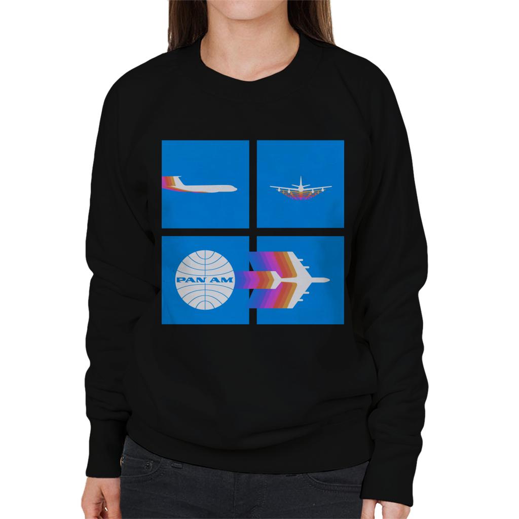Pan Am Takeoff Silhouette Women's Sweatshirt product image 1