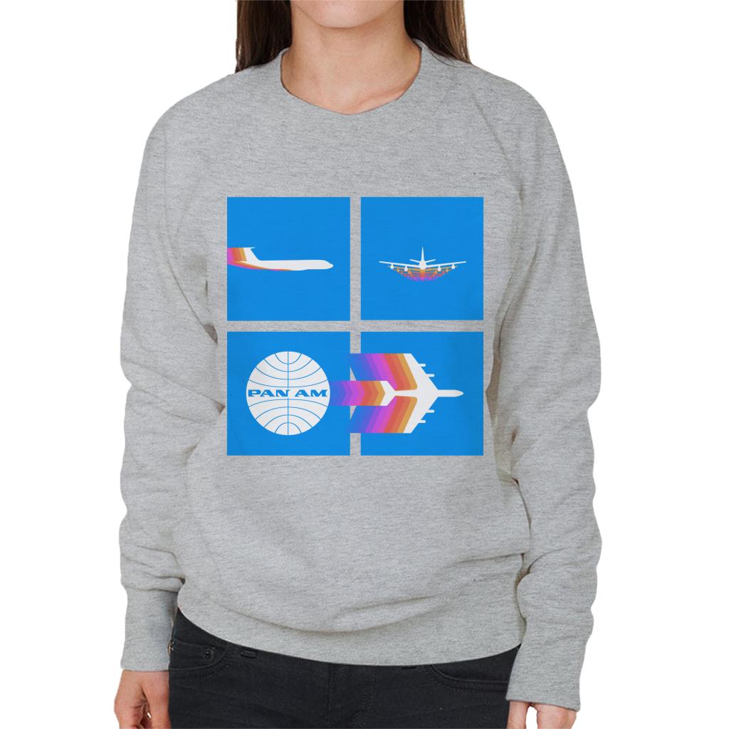 Pan Am Takeoff Silhouette Women's Sweatshirt product image 4