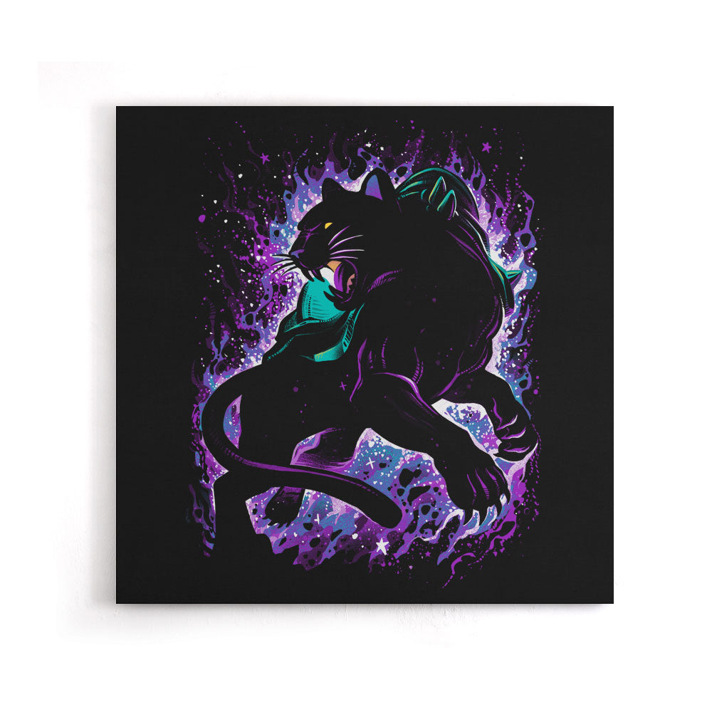 Panther of Evil - Canvas Print