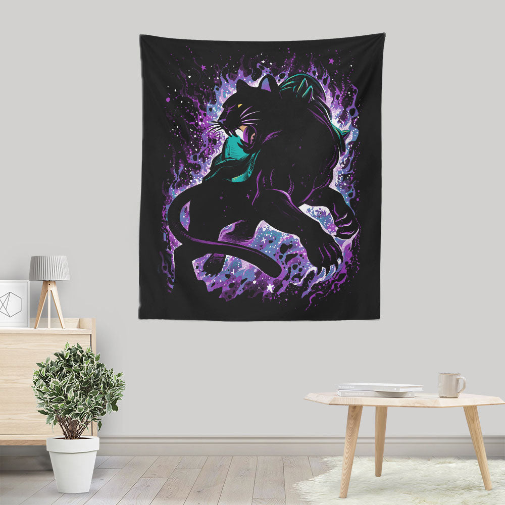 Panther of Evil - Wall Tapestry