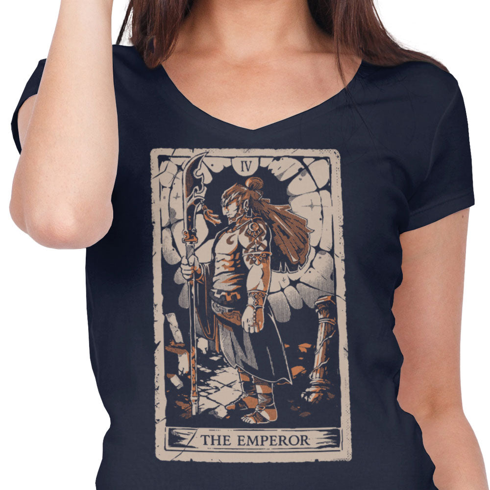 Power Without Mercy - Women's V-Neck product image 5