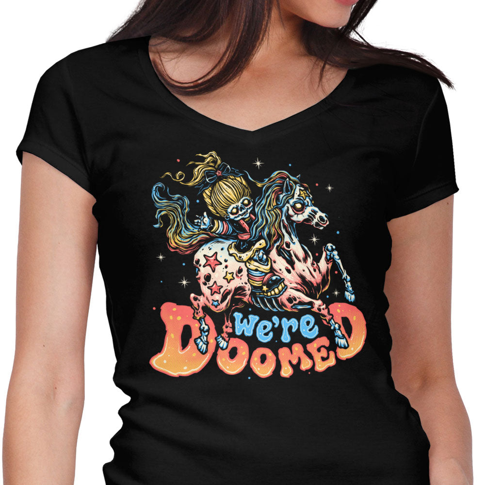 Rainbow Doom - Women's V-Neck product image 1