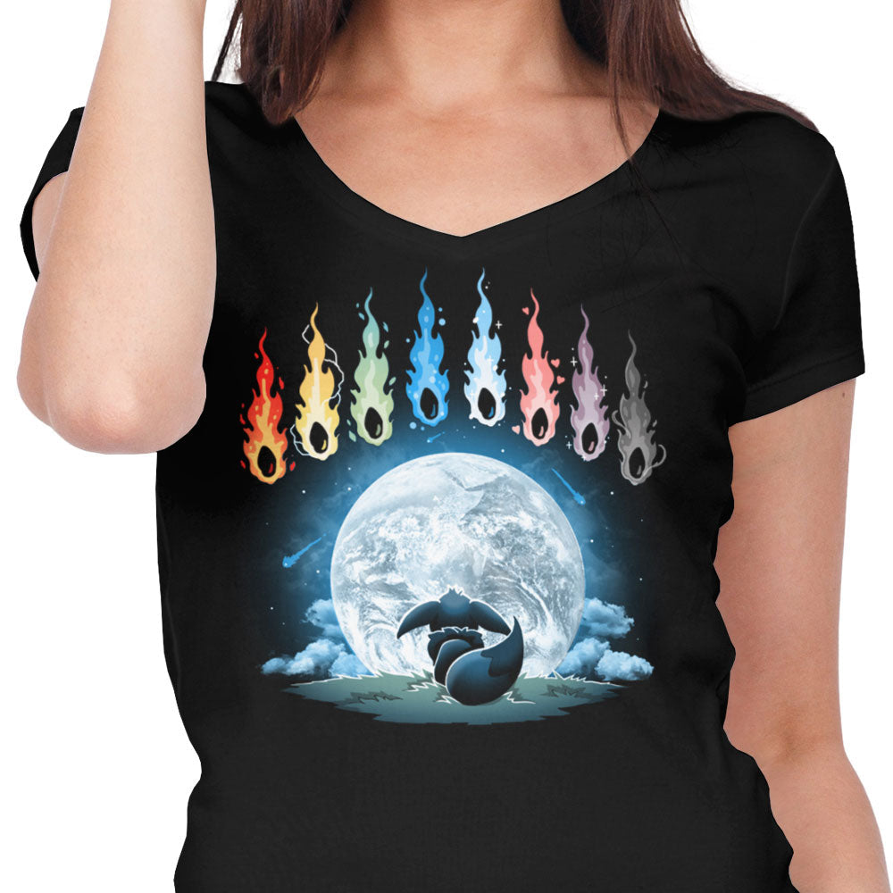 Rainbow Stones - Women's V-Neck product image 4