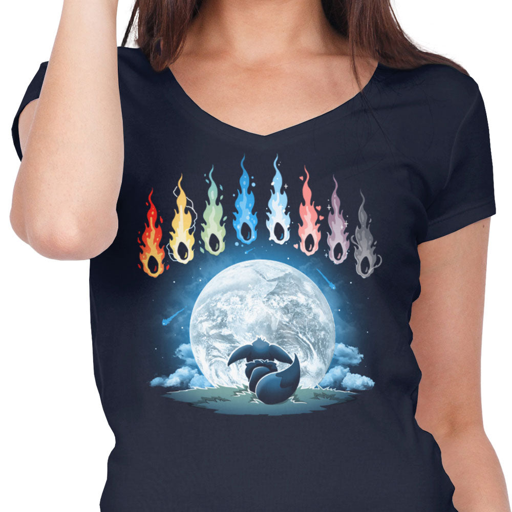 Rainbow Stones - Women's V-Neck product image 5