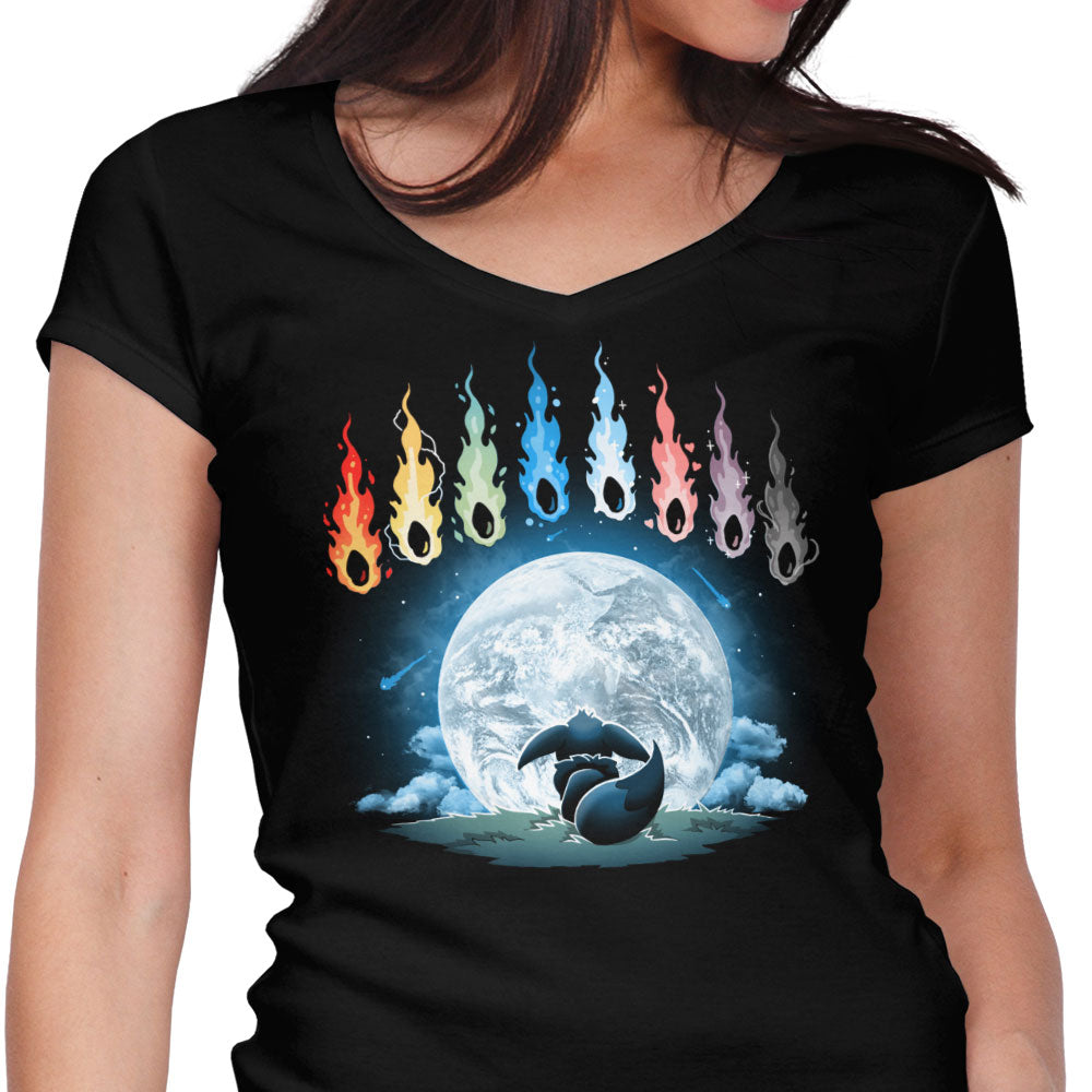 Rainbow Stones - Women's V-Neck product image 1