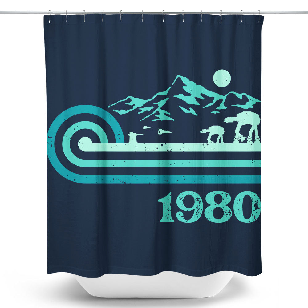 Retro Empire - Shower Curtain