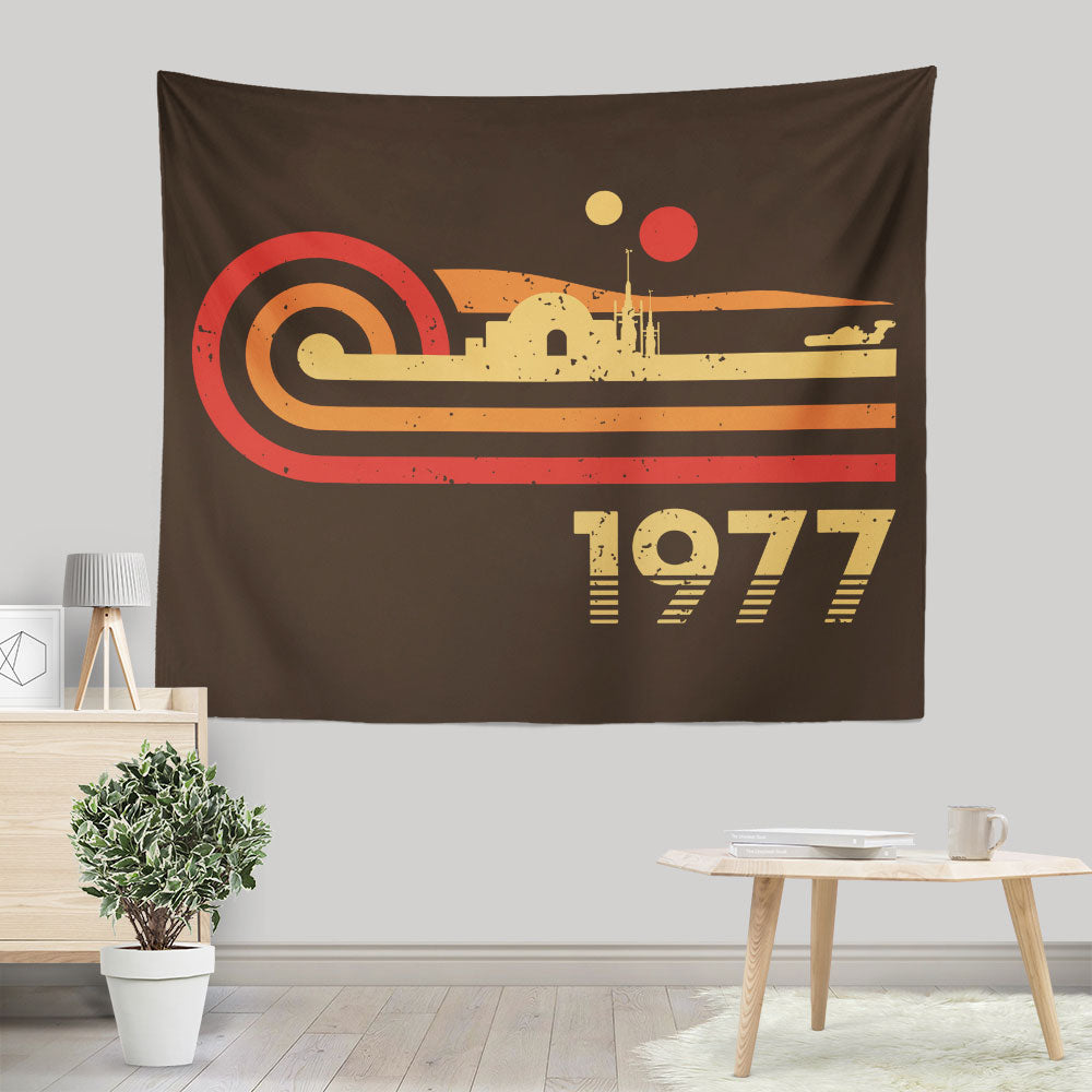 Retro Hope - Wall Tapestry