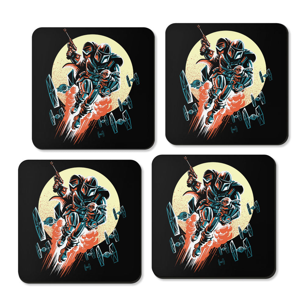 Retro Mando - Coasters product image 3
