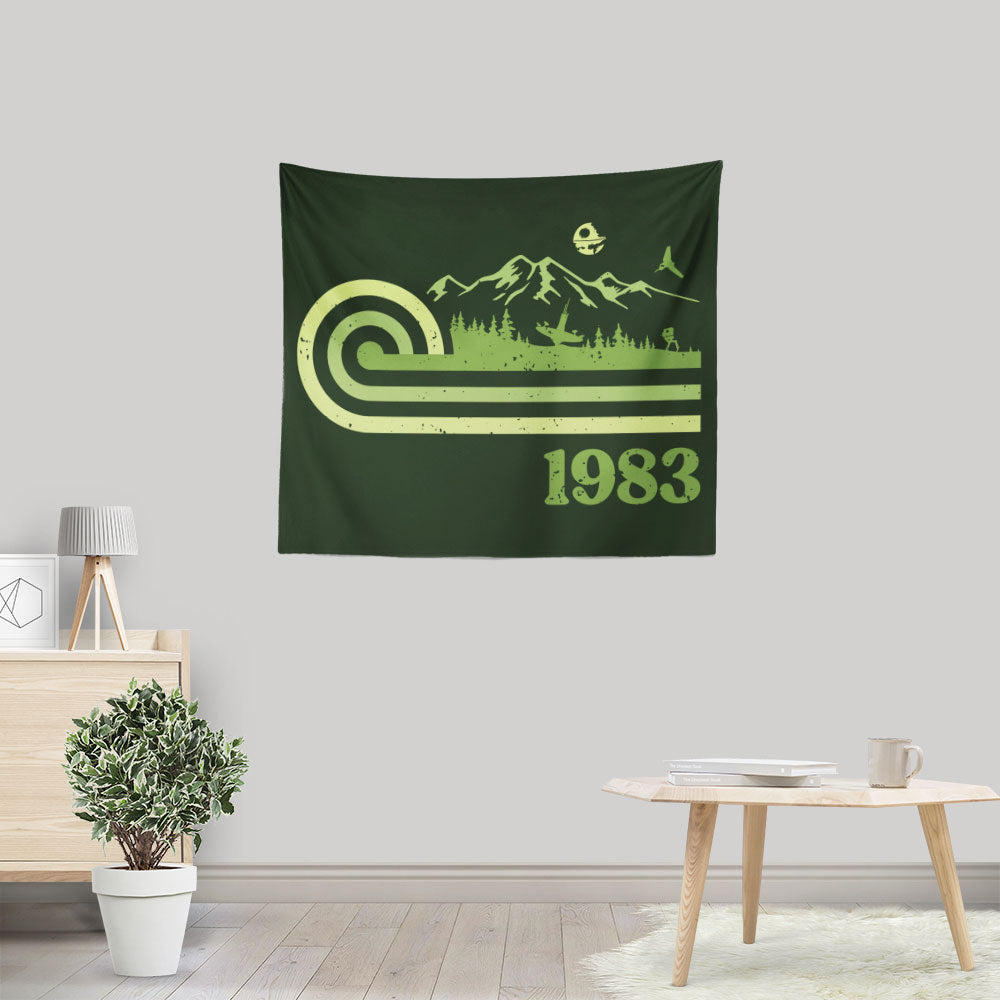Retro Return - Wall Tapestry