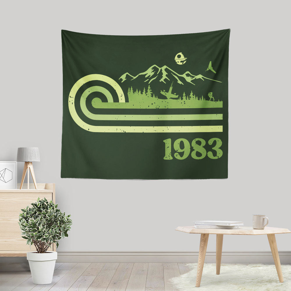 Retro Return - Wall Tapestry