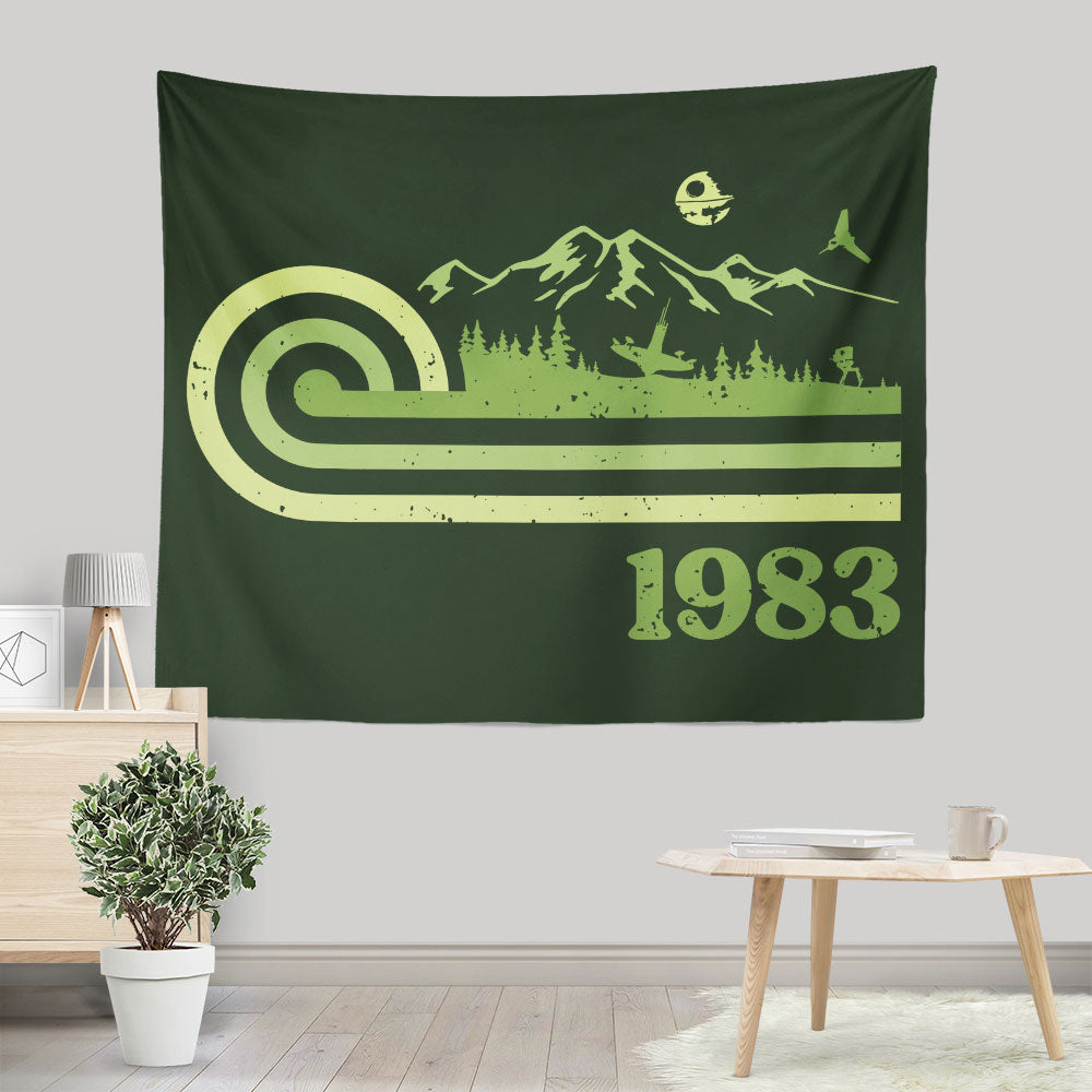 Retro Return - Wall Tapestry